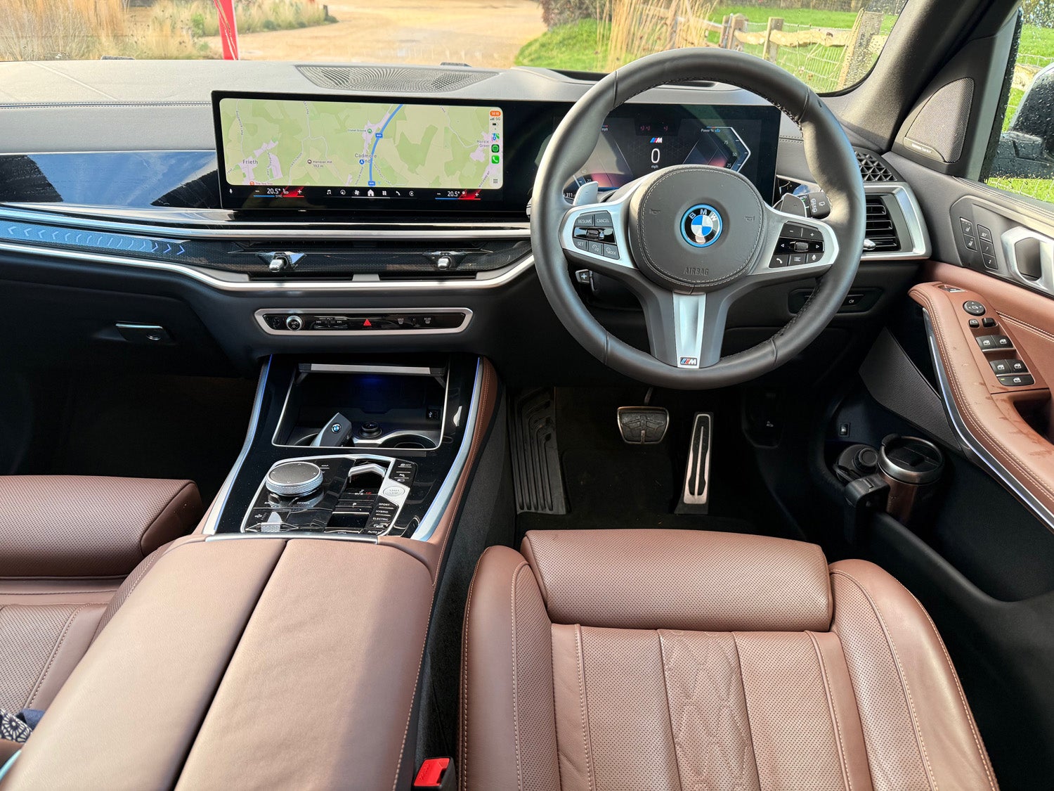 The front seats are powered, heated or ventilated and offer a massage function