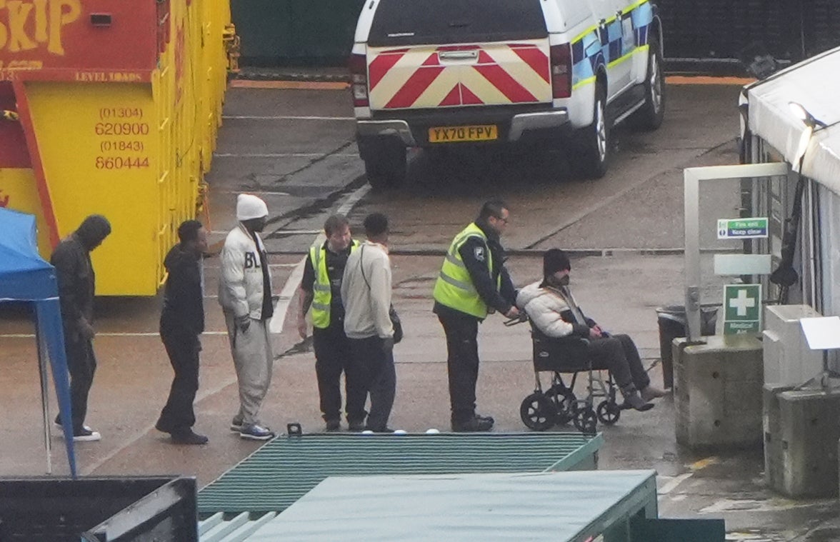 The most recent occasion where migrants were recorded as arriving in the UK after crossing the English Channel was November 14 (Gareth Fuller/PA)