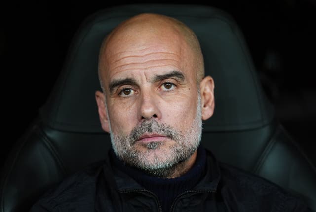 <p>Pep Guardiola was absent to attend to a personal matter</p>