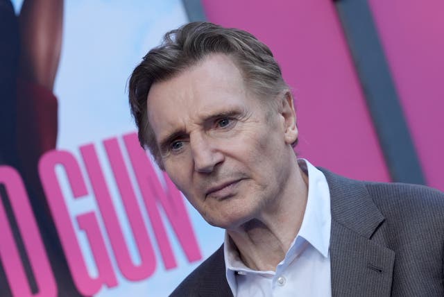 <p>Liam Neeson at the New York premiere of 'The Naked Gun' in July 2025</p>