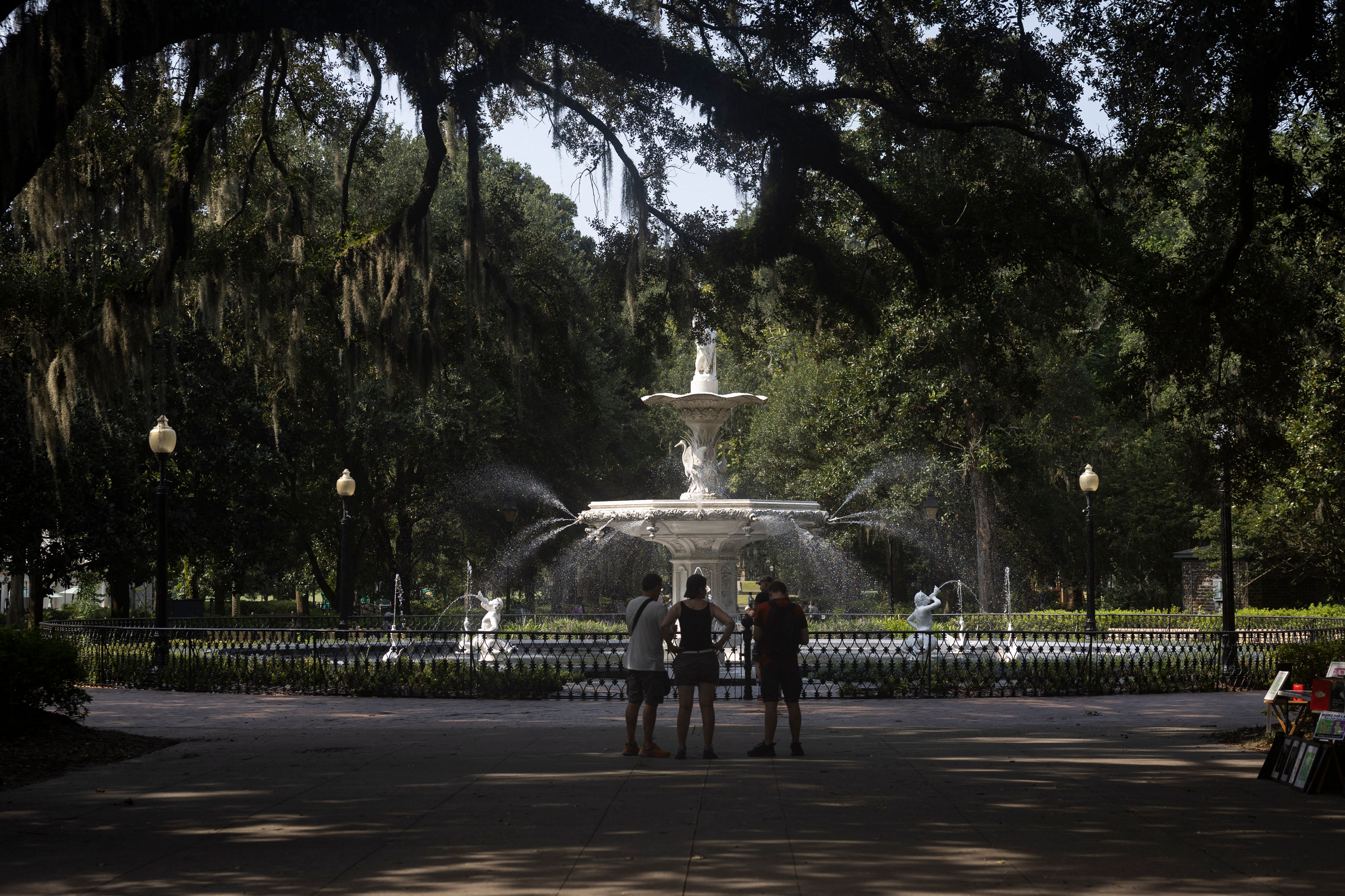 <p>Forsyth Park in Savannah, Georgia</p>