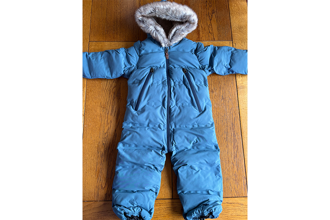 I found this high street snowsuit to be a reliable waterproof option (Katie Byrne/The Independent)