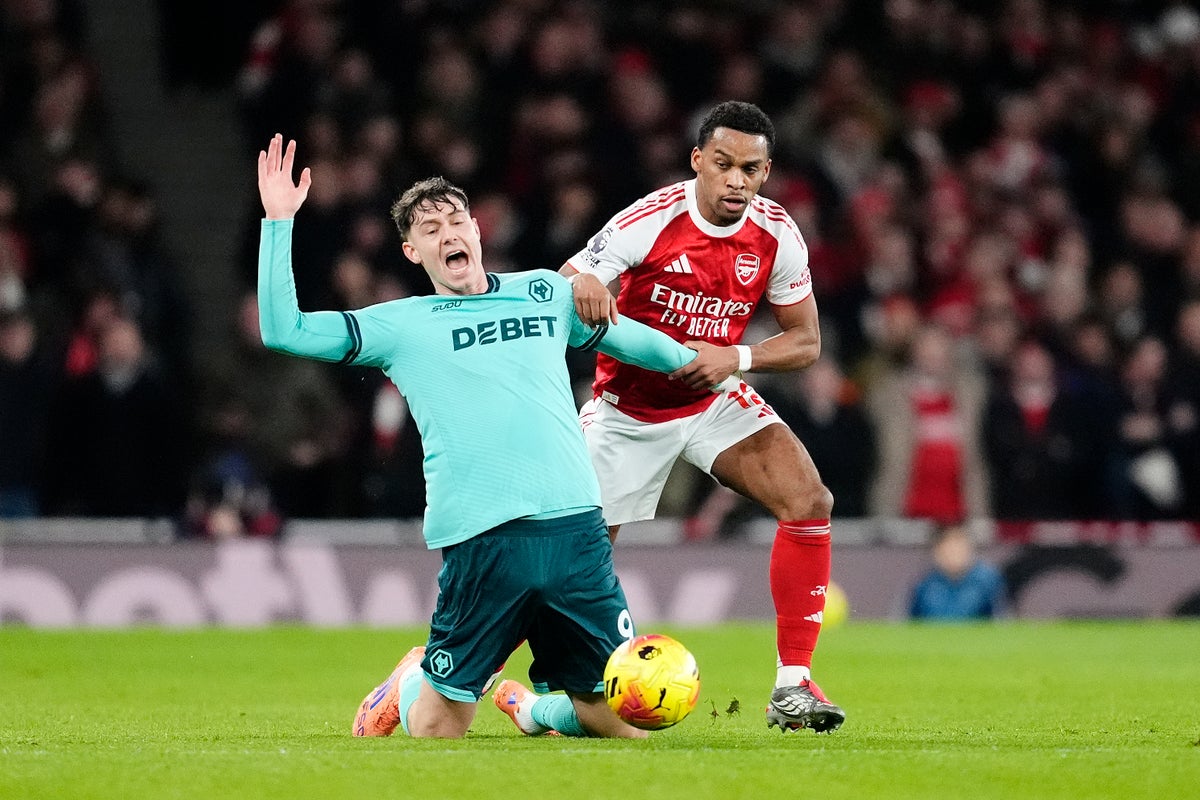 Arsenal v Wolves live: Score and latest updates from Premier League clash