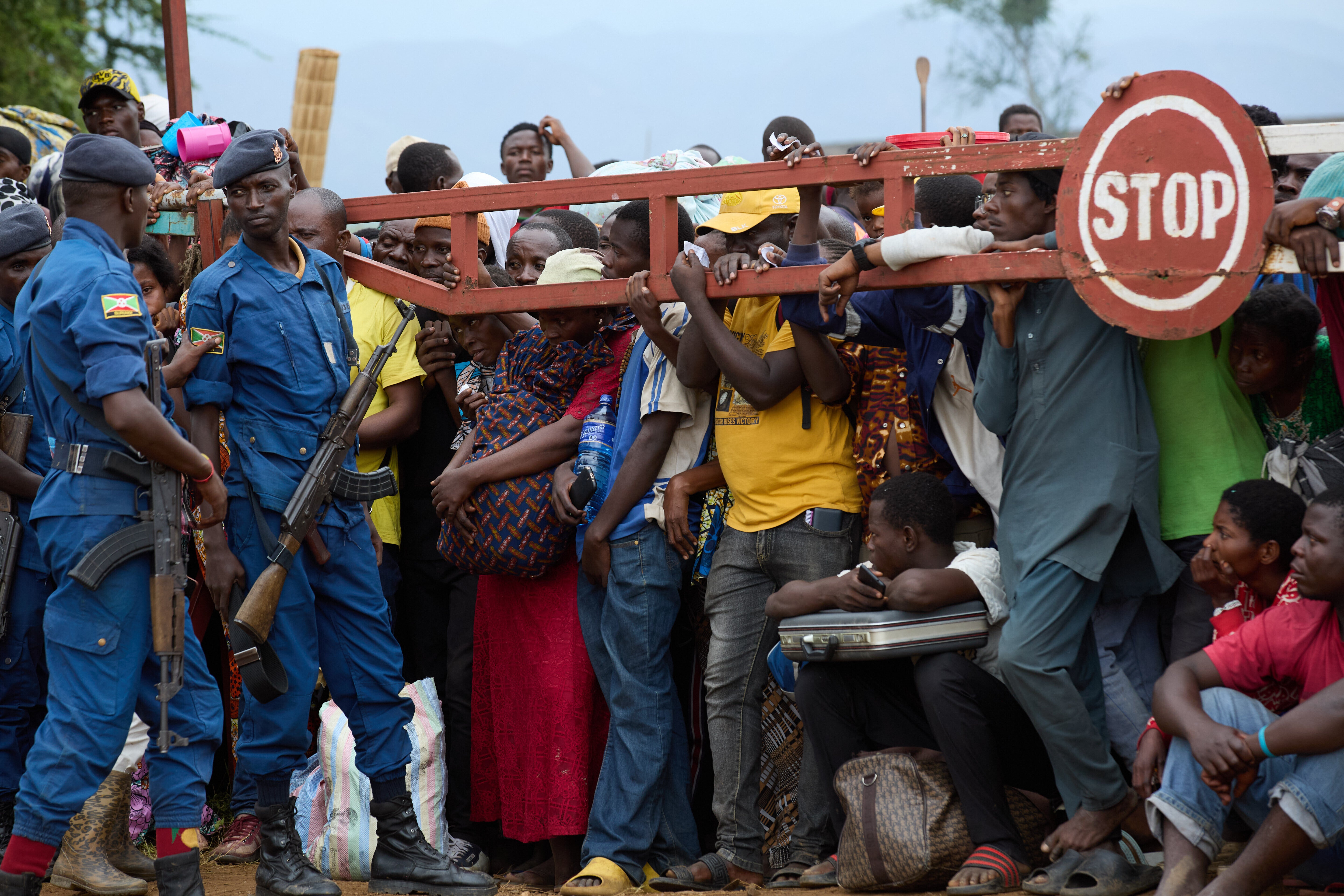 APTOPIX Burundi Congo Refugees