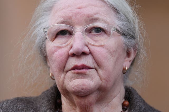 Margaret Caldwell said ‘terrible mistakes’ had been made during the first police investigation into her daughter’s death (Andrew Milligan/PA)