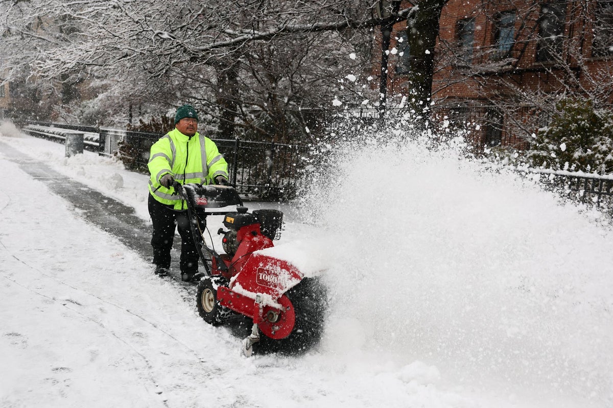 Winter storm brings travel chaos to Northeast with flights halted at airports