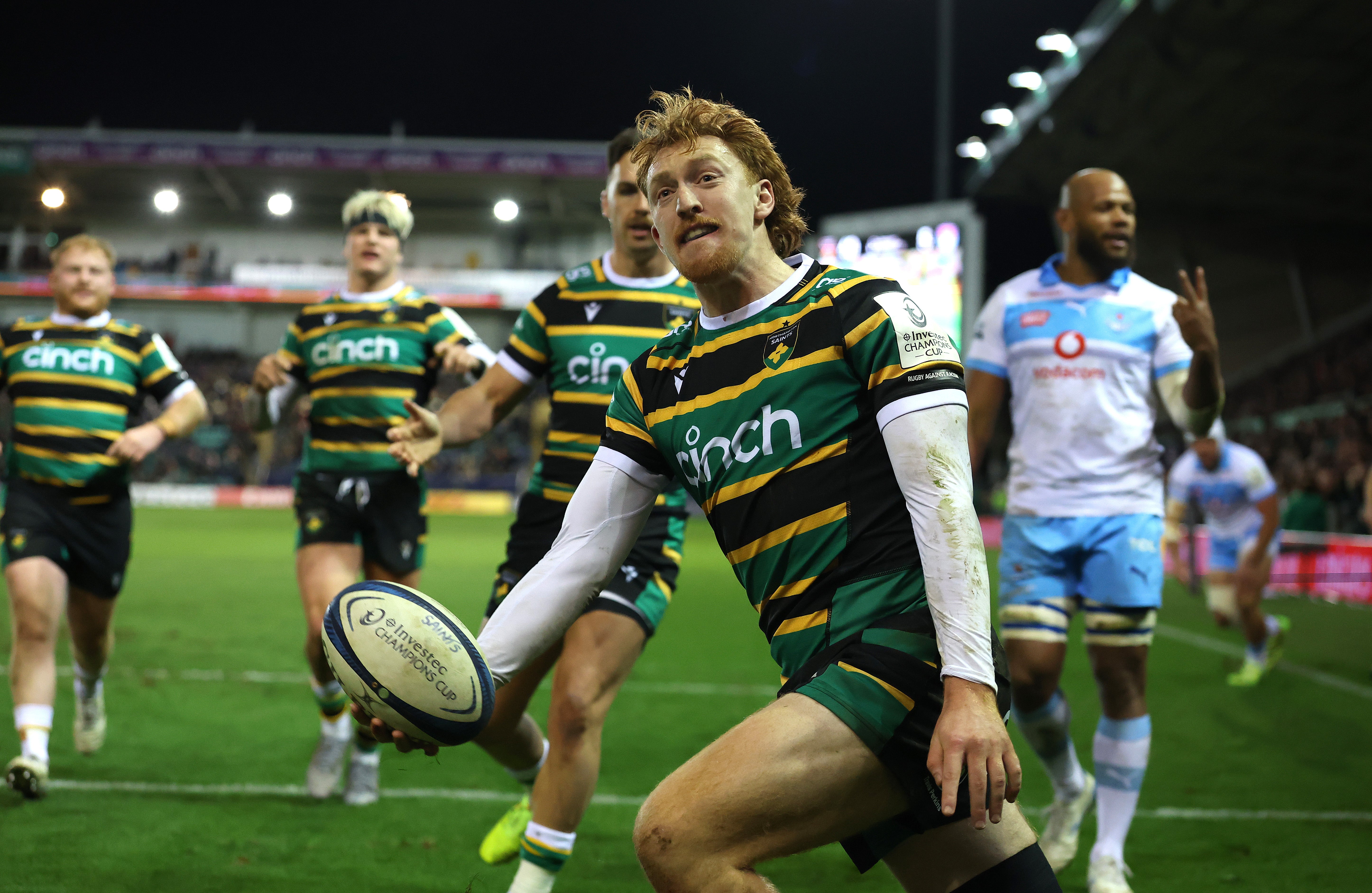 George Hendy mencetak hat-trick