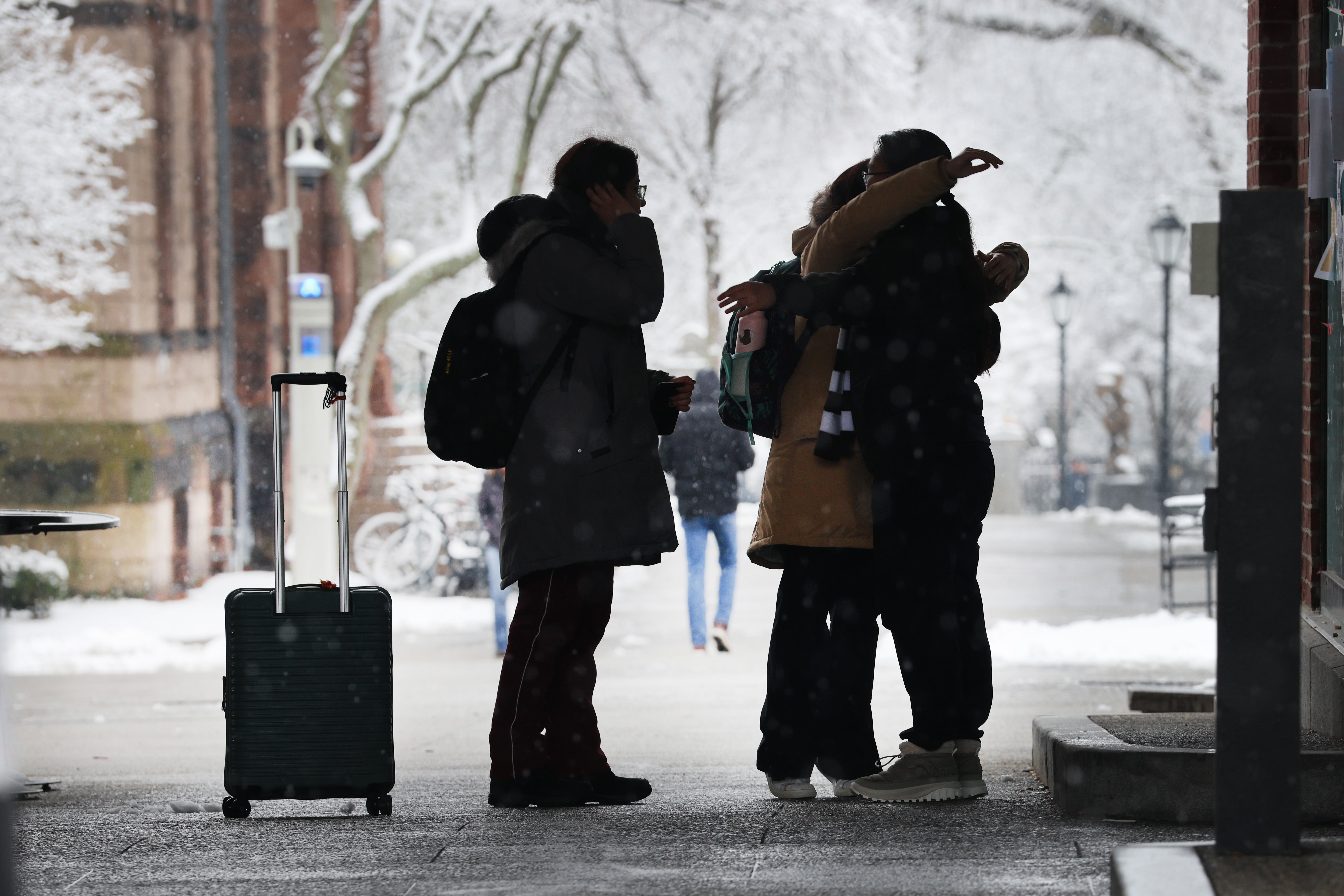 Brown University students were sent into an hours-long lockdown December 13 when a shooter opened fire on campus. For at least two students, it brought back reminders of previous school shootings