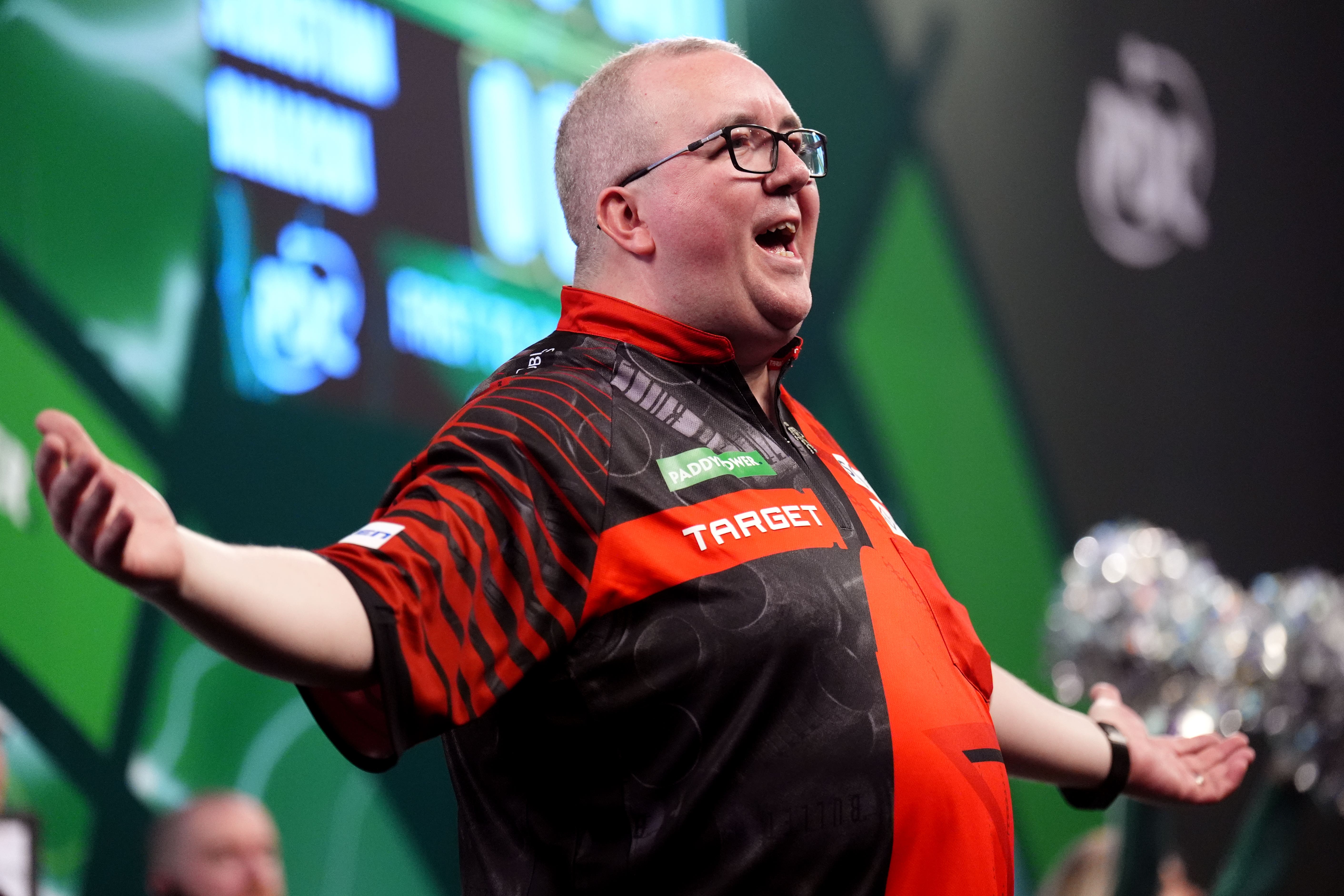 Stephen Bunting edged through at Alexandra Palace (John Walton/PA)