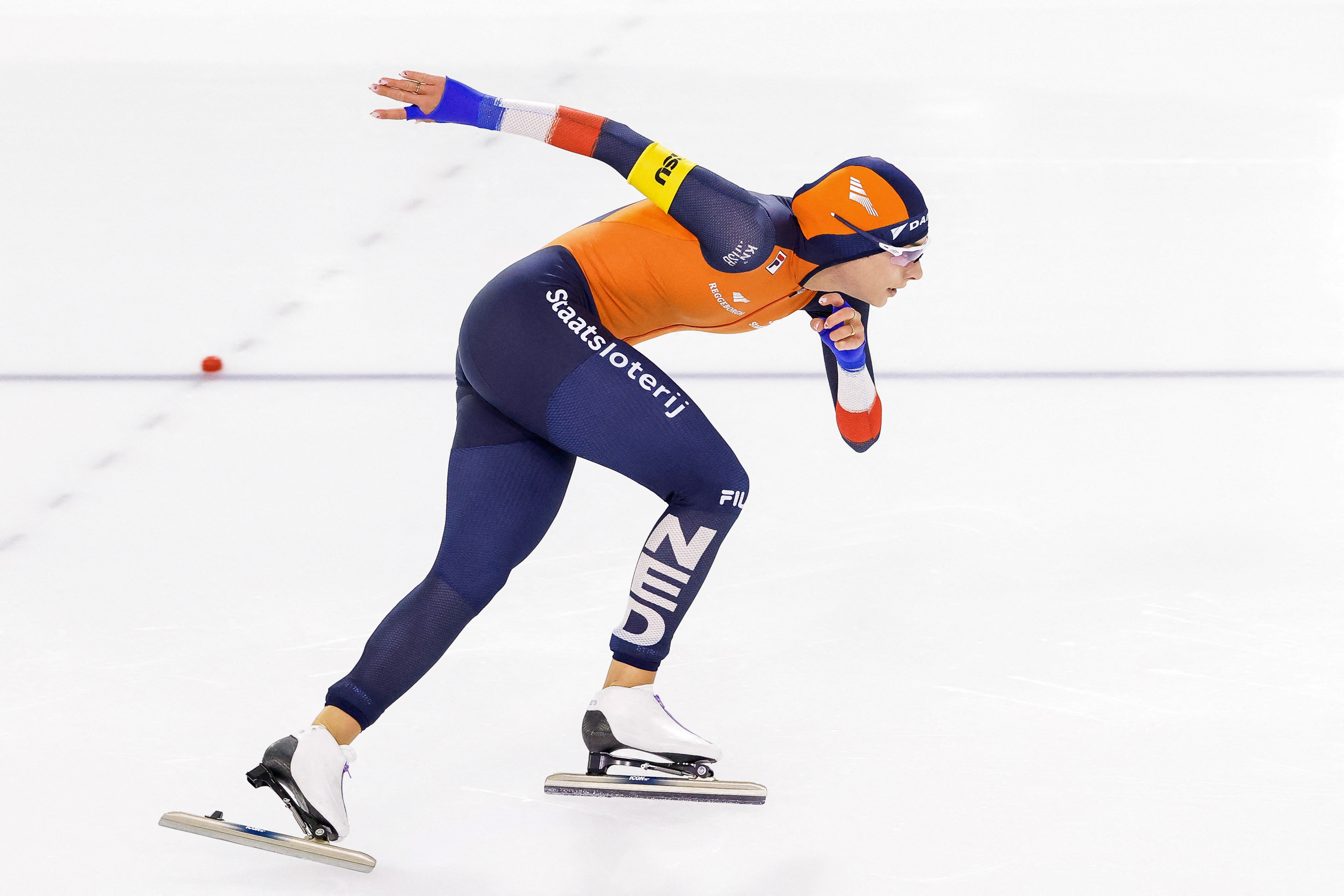 Femke Kok from the Netherlands was in dominant form