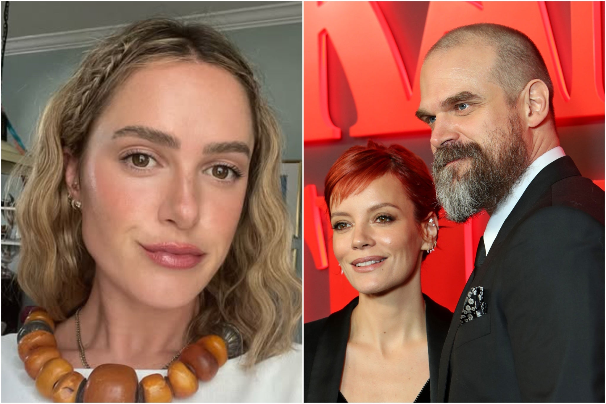 <p>Natalie Tippett is a costume designer who worked with Harbour on the 2021 film ‘We Have A Ghost’</p>