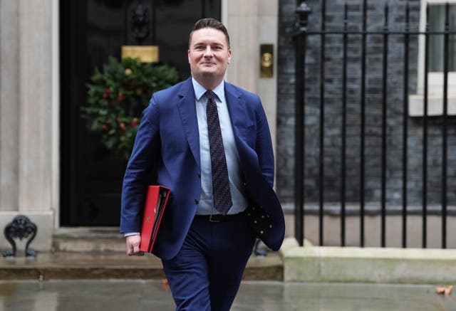 <p>Health and Social Care Secretary Wes Streeting said the strikes were ‘self-indulgent, irresponsible and dangerous’ (Gareth Fuller/PA)</p>