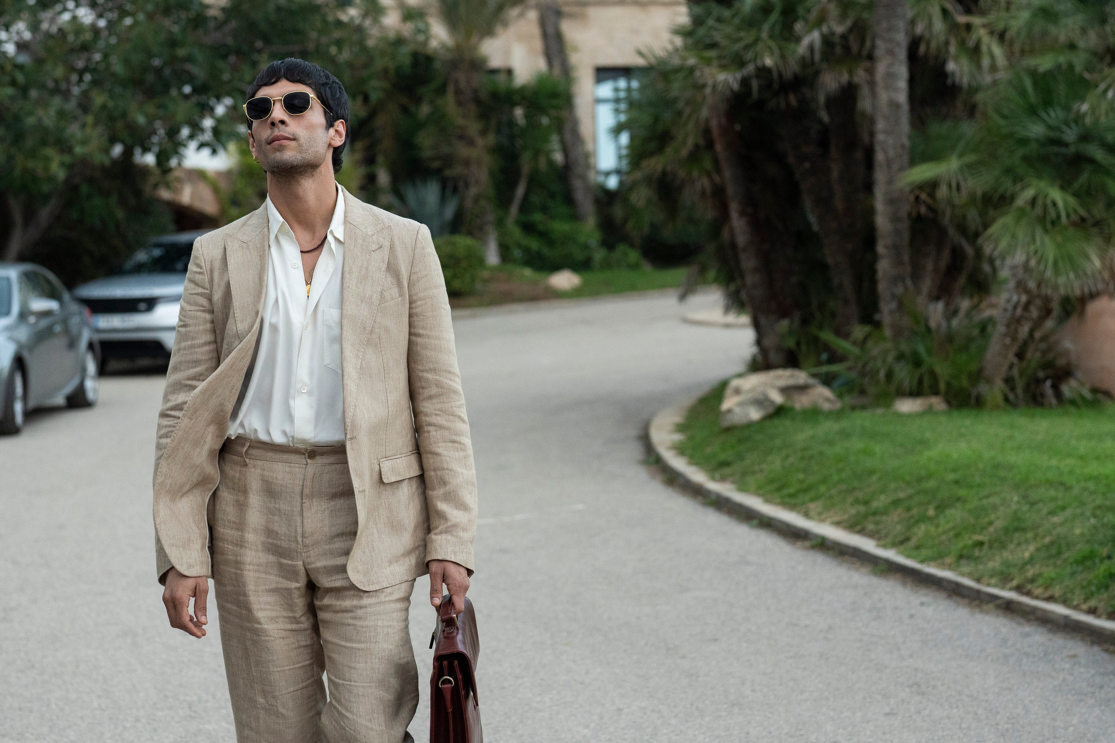 Impeccably tailored: Calva as Teddy Dos Santos in ‘The Night Manager’