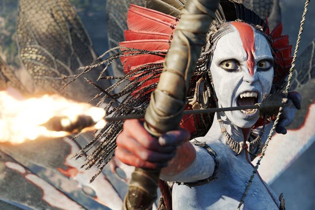 <p>Oona Chaplin in James Cameron’s ‘Avatar: Fire and Ash’</p>