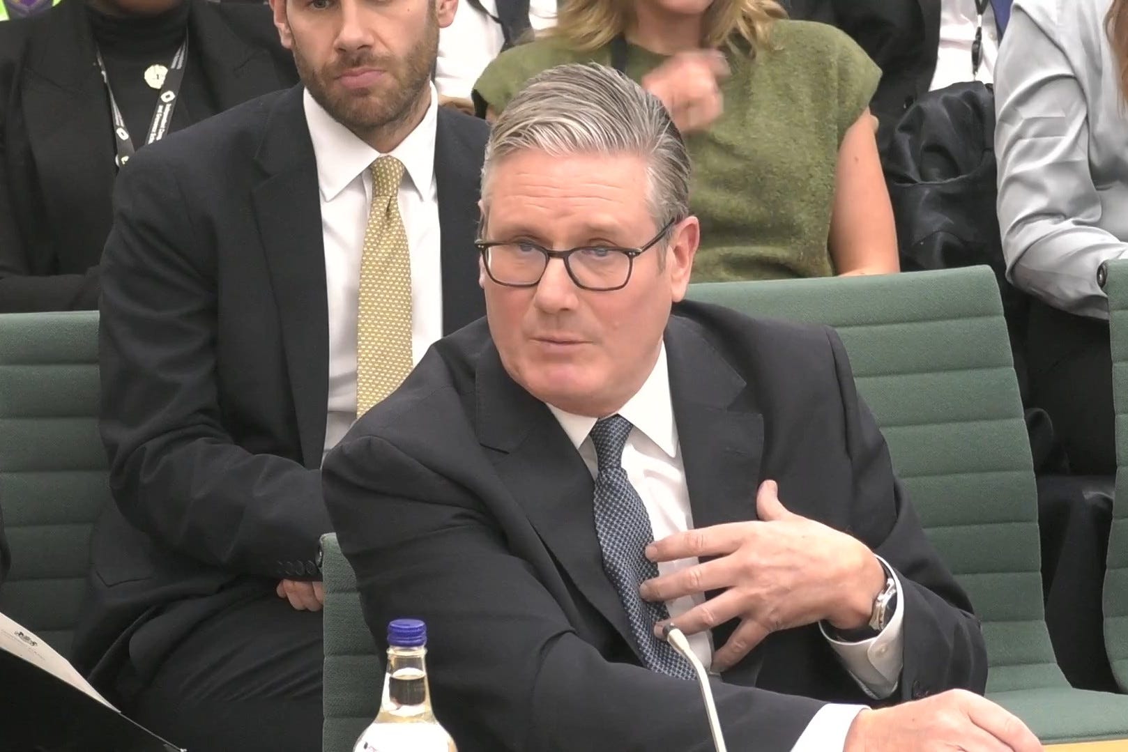 Prime Minister Sir Keir Starmer appearing before the Liaison Committee in the House of Commons (PA)