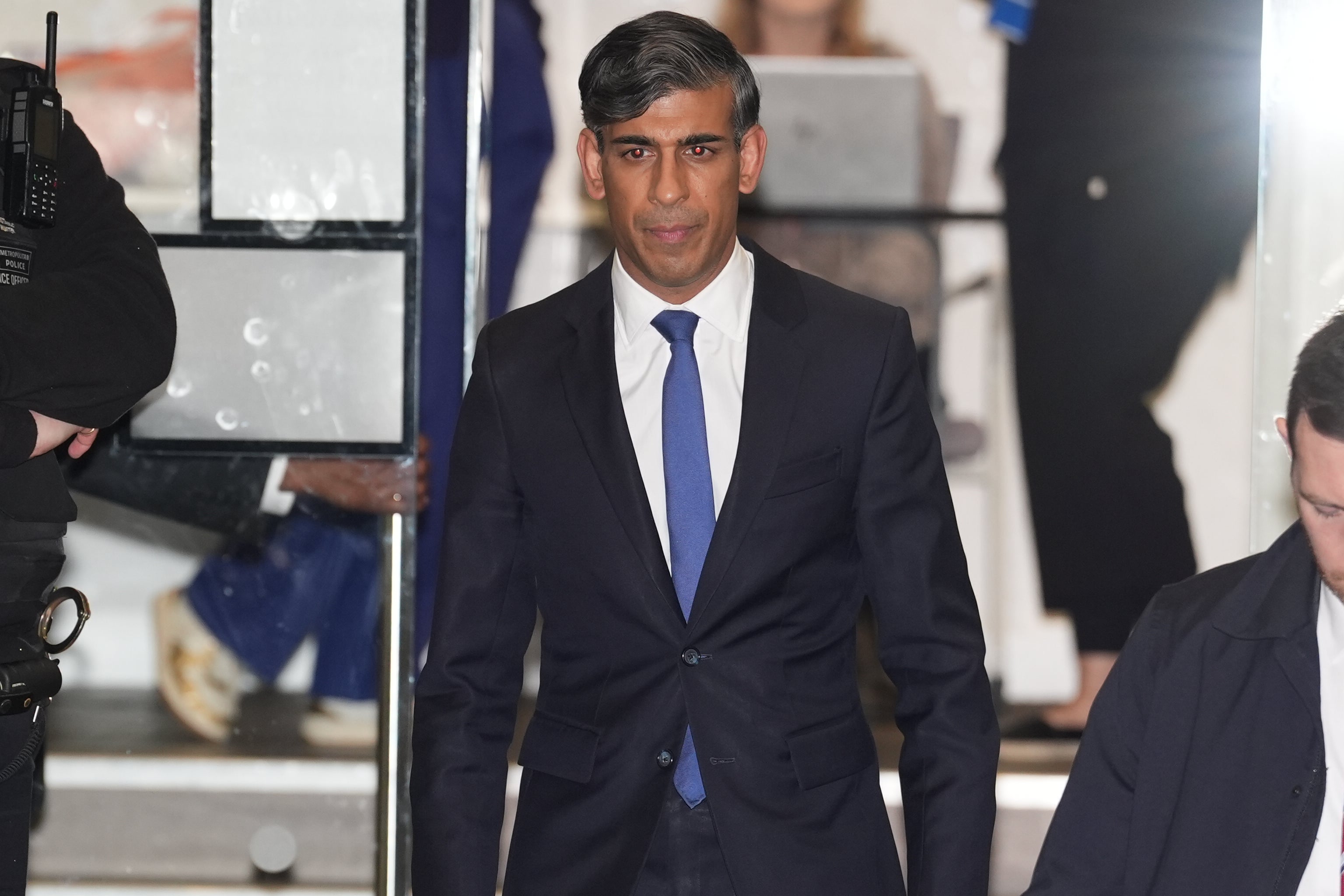 Sunak was criticised by two former prime ministers for cancelling the rail link north to Manchester