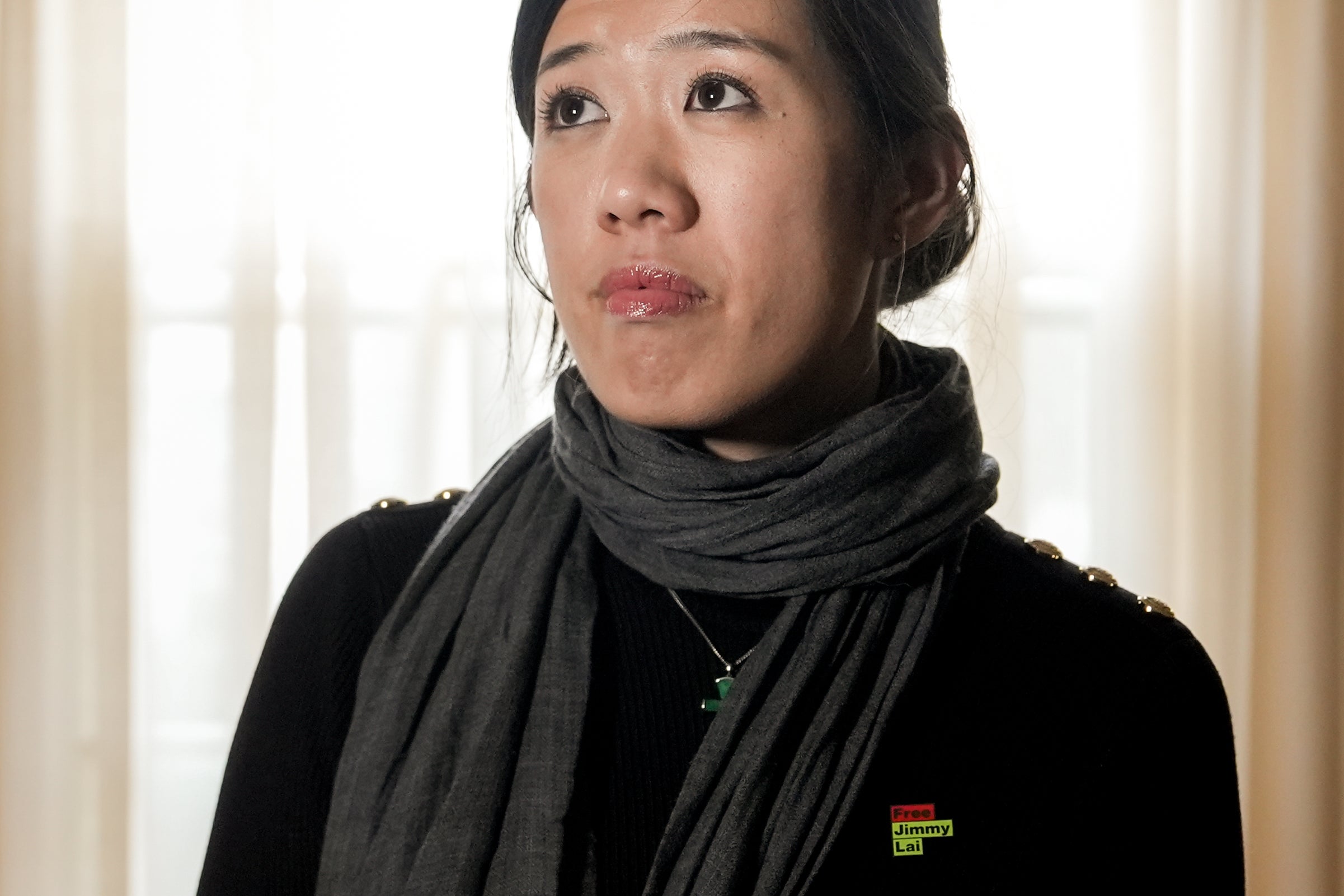 Claire Lai, daughter of Jimmy, says her father wants to reunite with his family