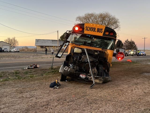 School Buses Crash