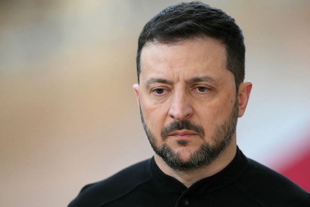 <p>Ukraine's president Volodymyr Zelensky </p>