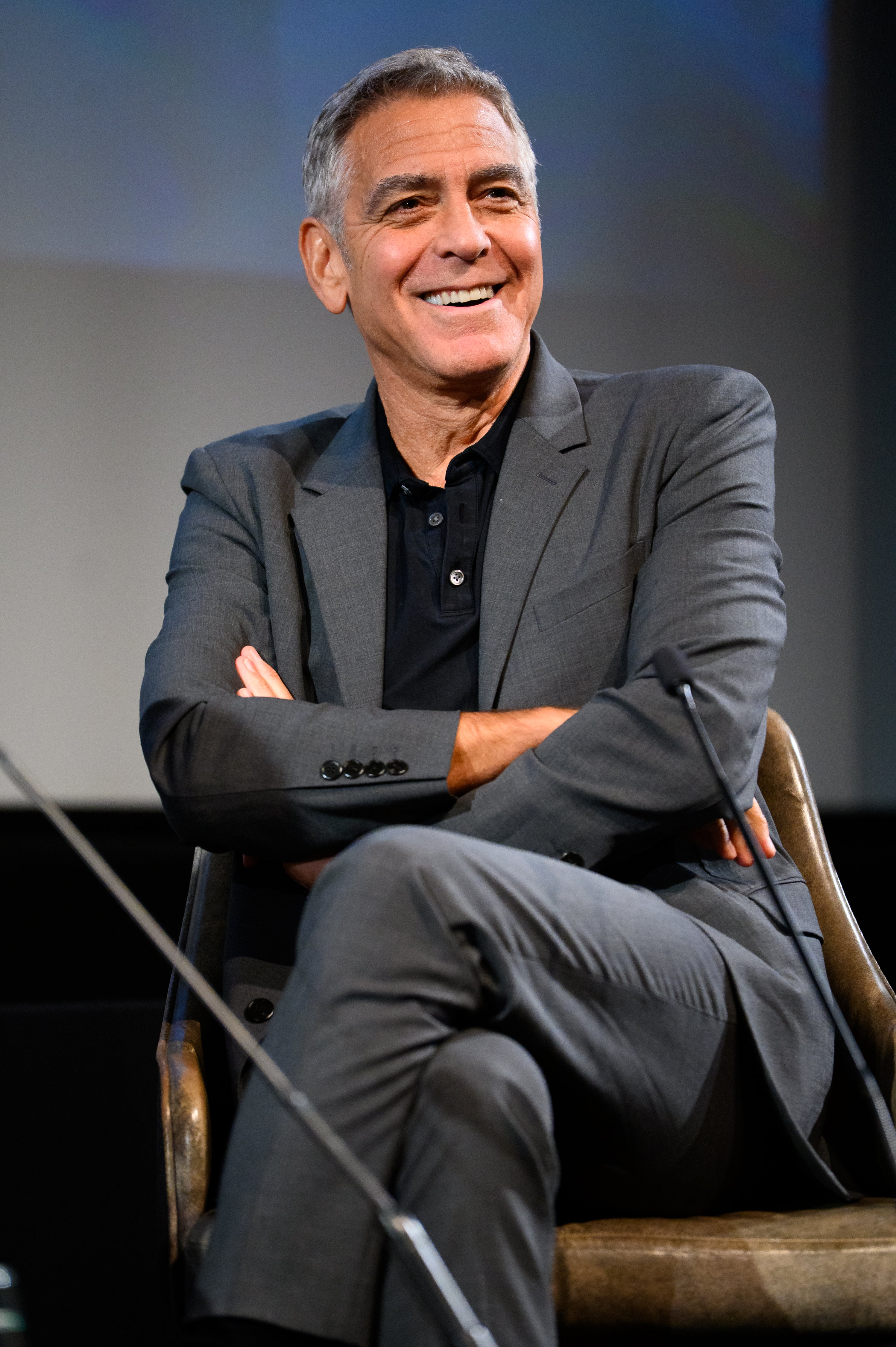 <p>George Clooney at BFI Southbank </p>