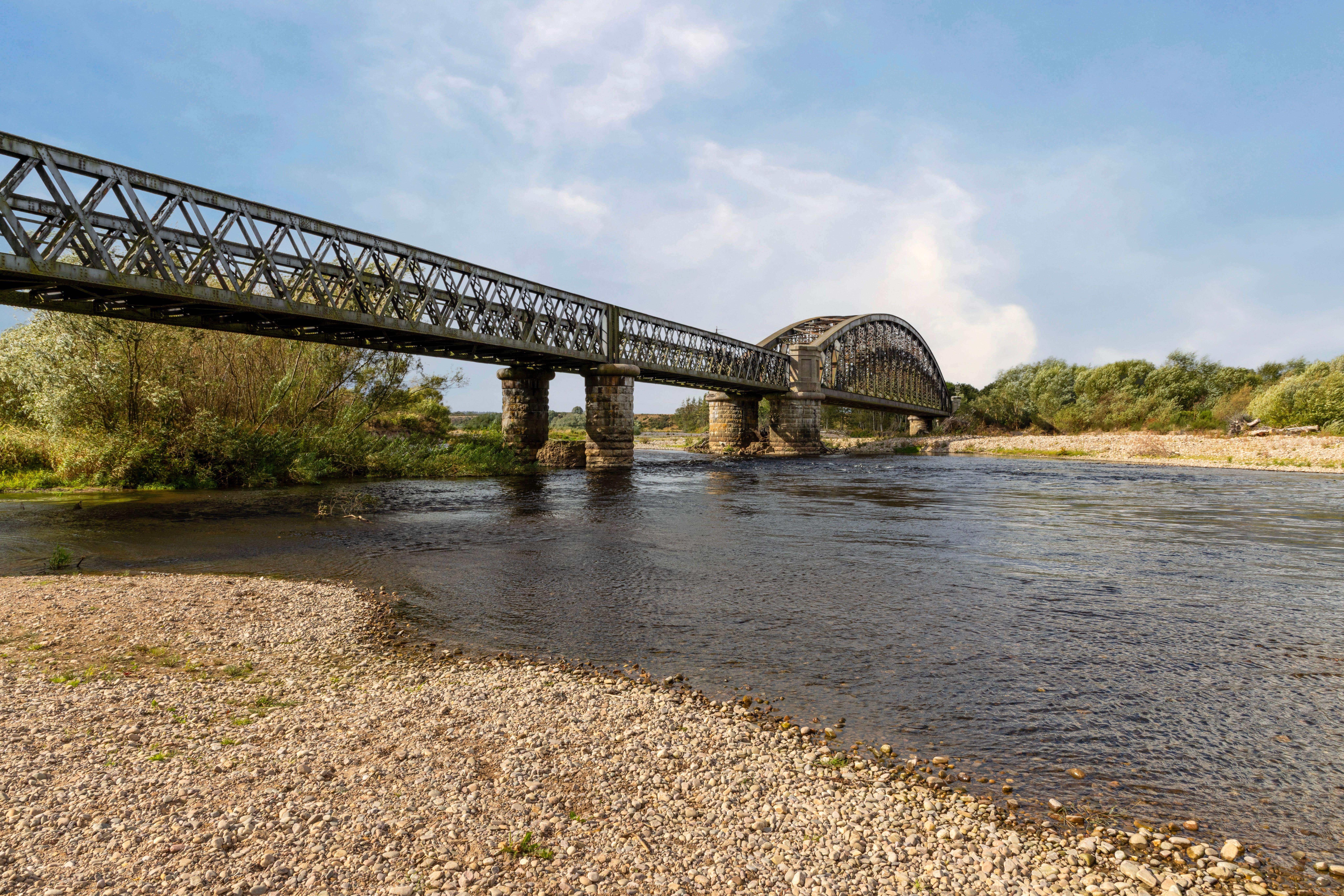 The Spey Viaduct was popular with walkers and cyclists before its collapse