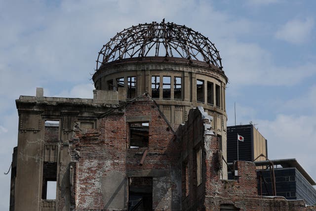 <p>File. The Atomic Bomb Dome in Hiroshima</p>