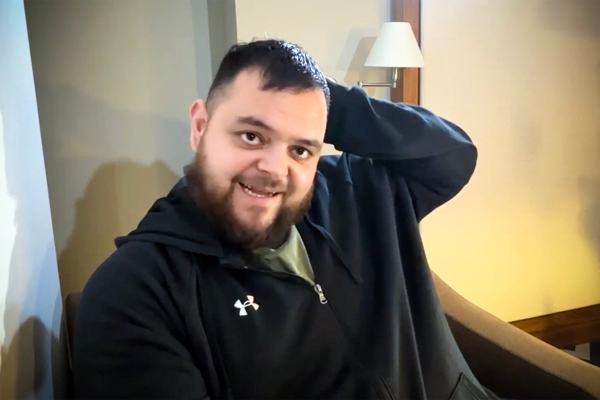 Aslin said the Ukrainians were “bewildered” when he turned up at the army recruitment office