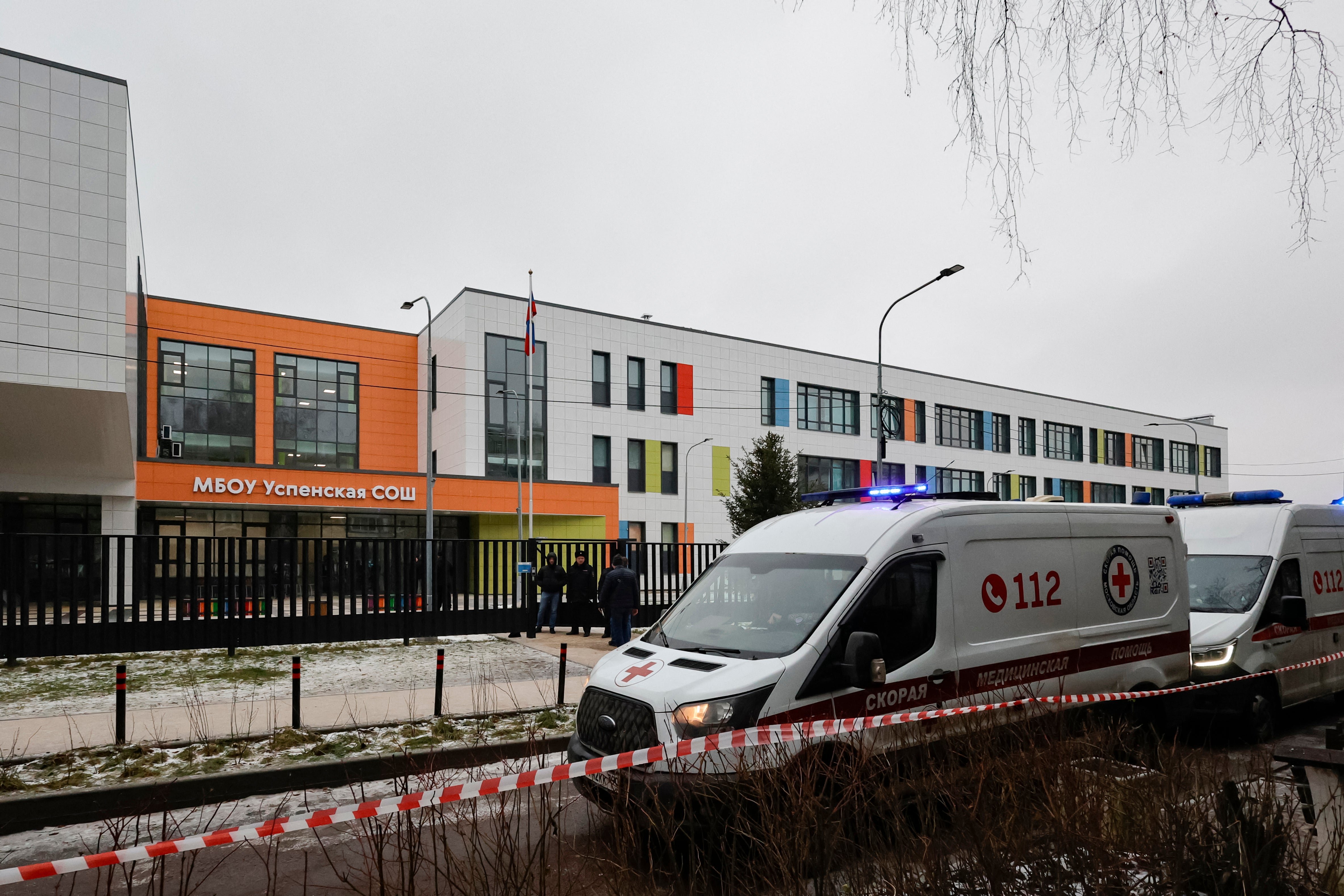 <p>The attack at Uspenskaya comprehensive school was the second such tragedy this week in Russia</p>