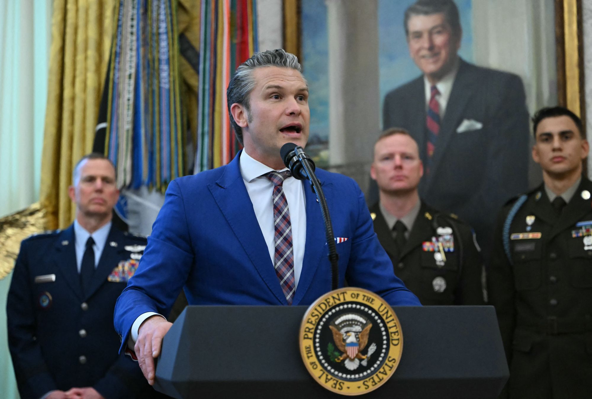 <p>Secretary of Defense Pete Hegseth is planning a massive overhaul of the U.S. military's command structure, according to a new report. </p>