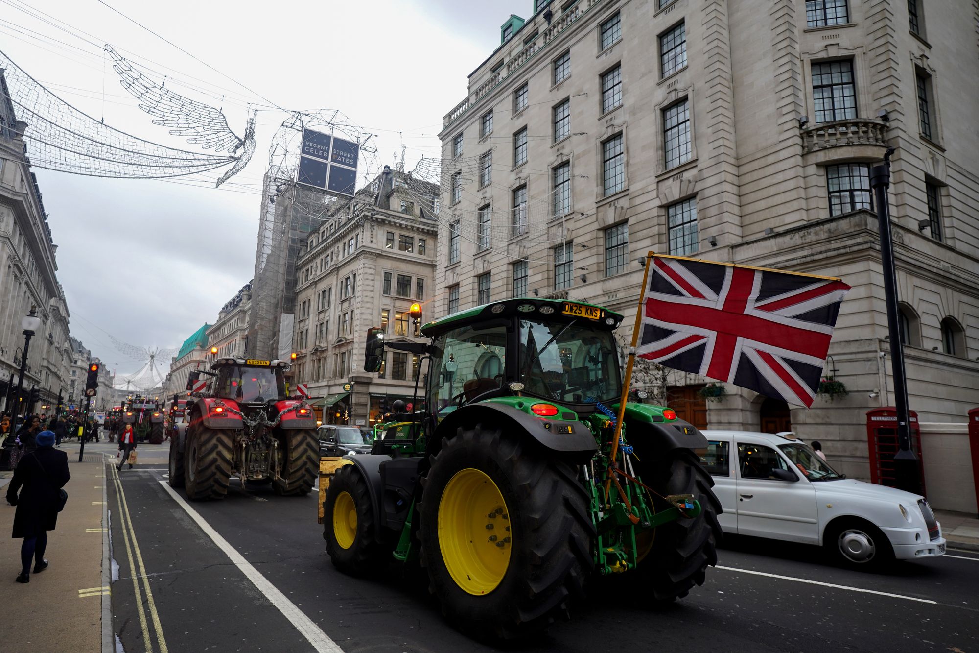 <p>Farmers have taken part in several tractor-led protests in London over plans by Labour to charge inheritance tax on farms</p>