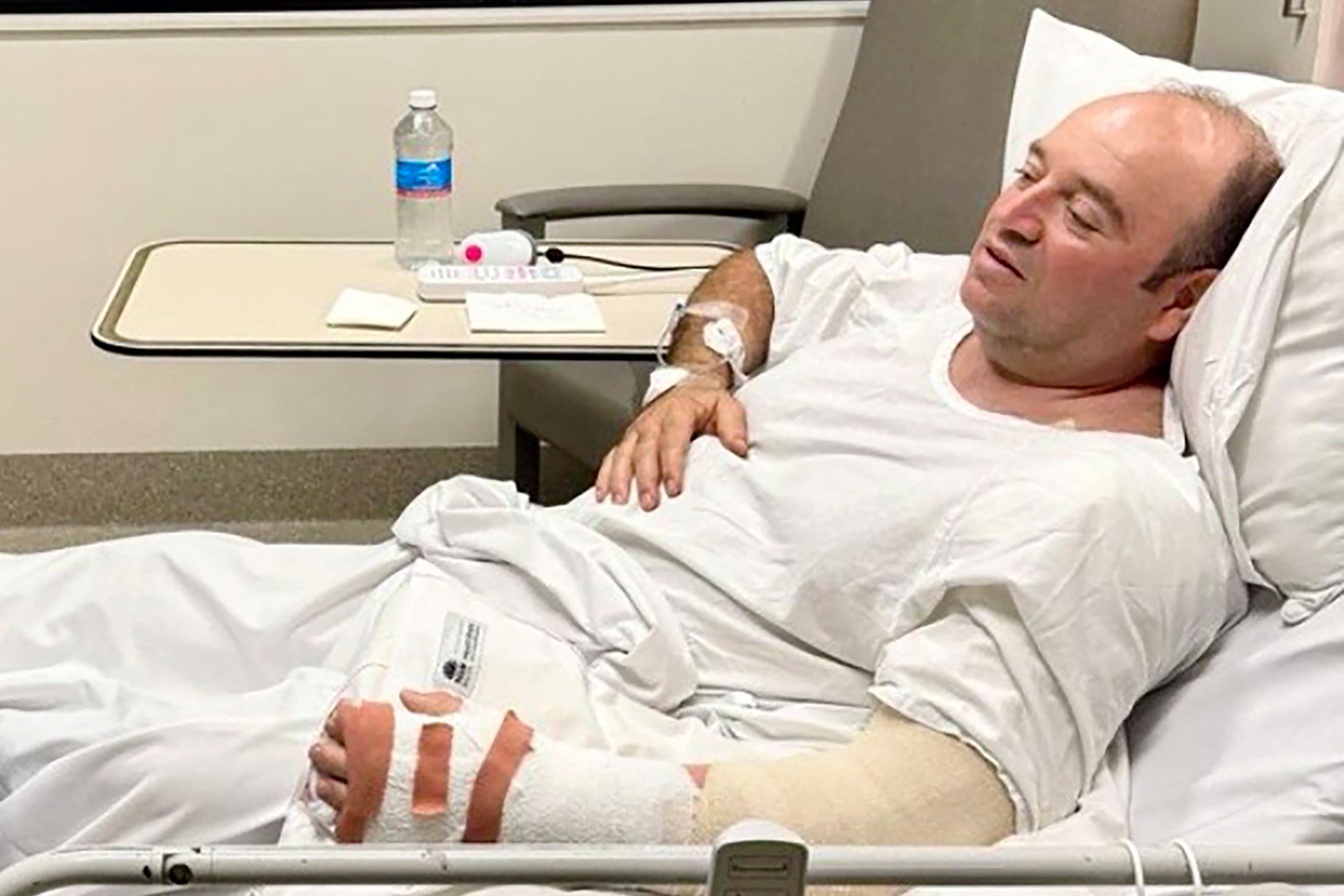 Ahmed al Ahmed recovers in hospital