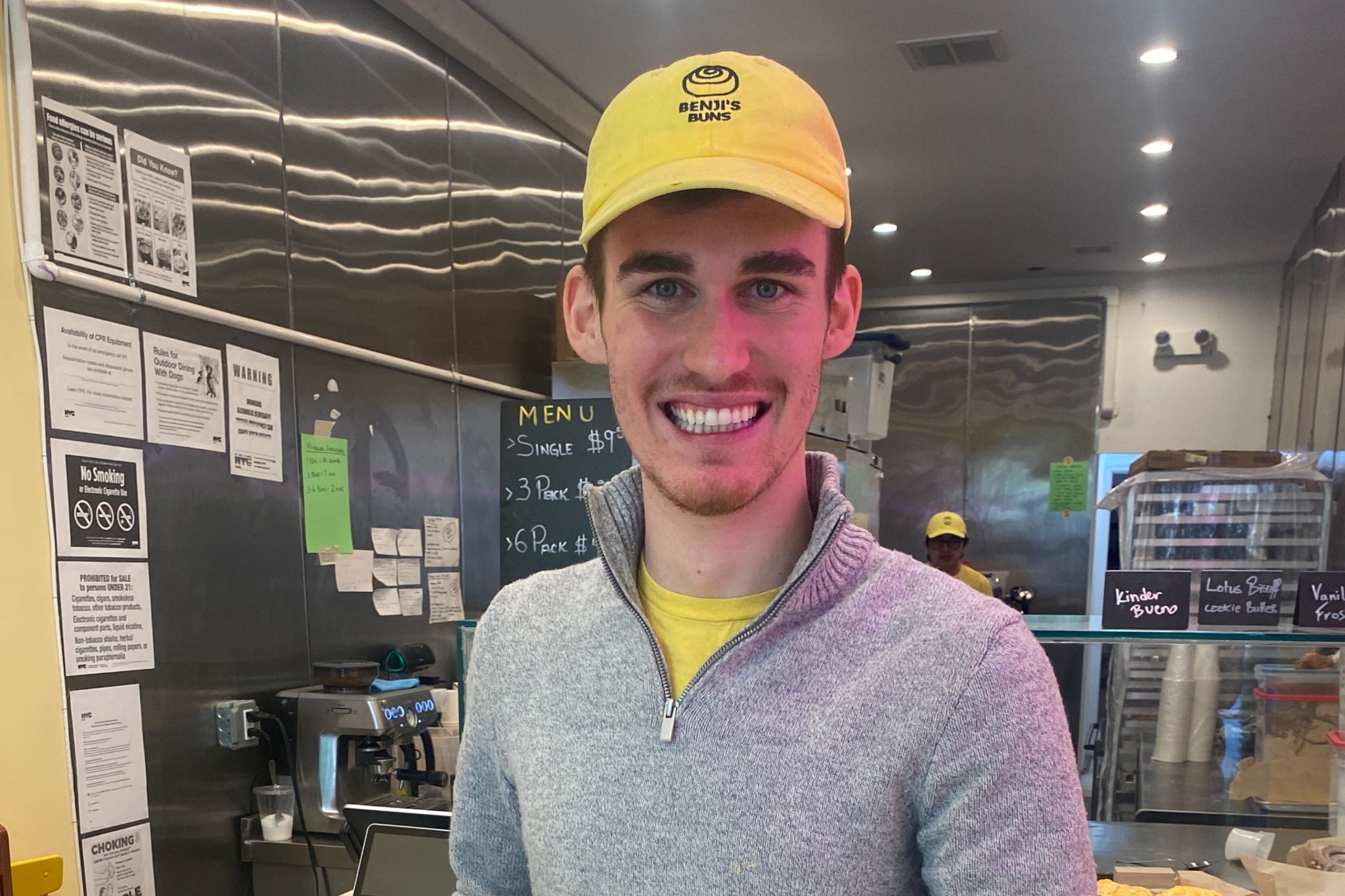 <p>Benjamin Michael, owner of Benji's Buns, has shared how he overcame an eating disorder to start his own bakery</p>