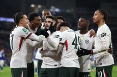 Chelsea survive Cardiff scare as substitutes power Blues into Carabao Cup semi-finals