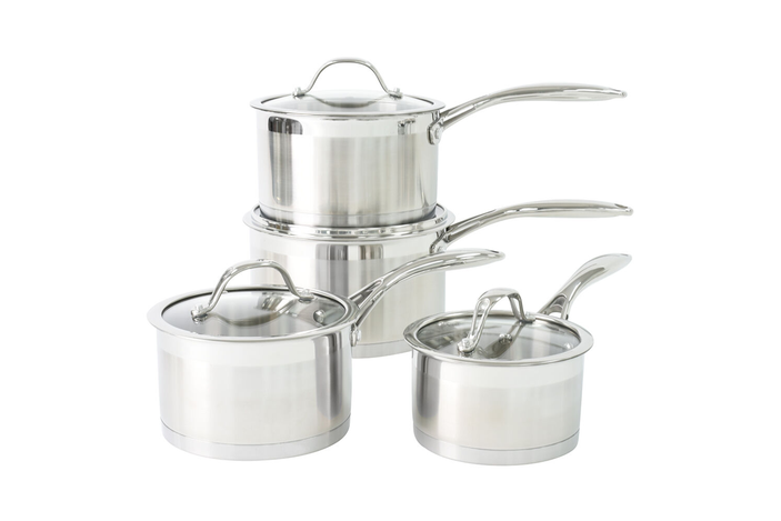 best saucepan sets indybest review ProCook professional stainless steel saucepan set