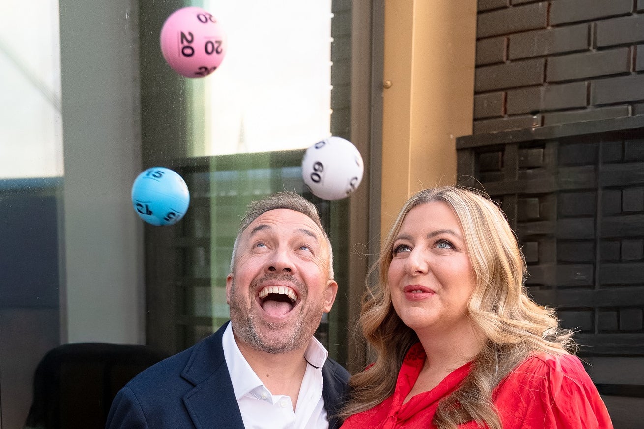 Richard Davies and Faye Stevenson-Davies have now won £1m twice