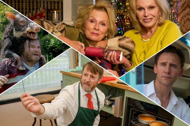 <p>‘Anaconda’, ‘Amandaland’, ‘The Great Peep Show Christmas Bake Off’ and ‘The Night Manager’ lead our Christmas TV and film picks</p>