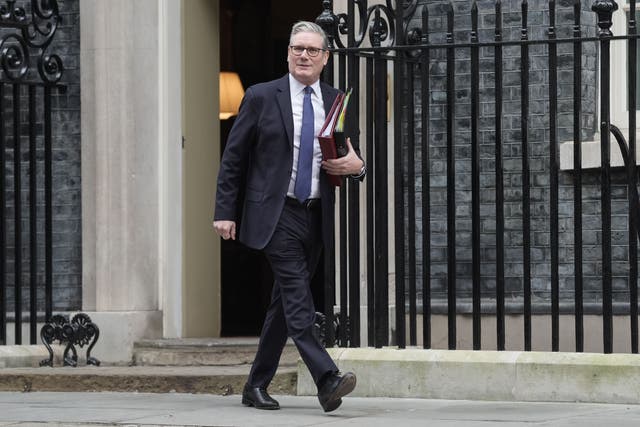 Prime Minister Sir Keir Starmer claimed the shadow cabinet is full of ‘non-entities’ (Stefan Rousseau/PA)