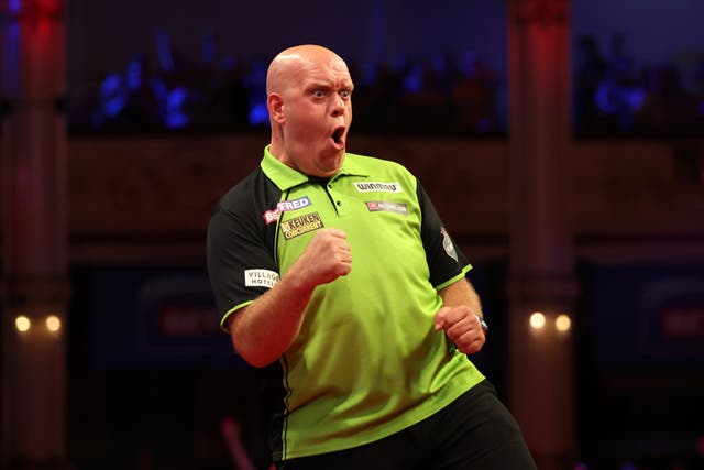 <p>Michael van Gerwen was runner-up at January’s World Darts Championship</p>