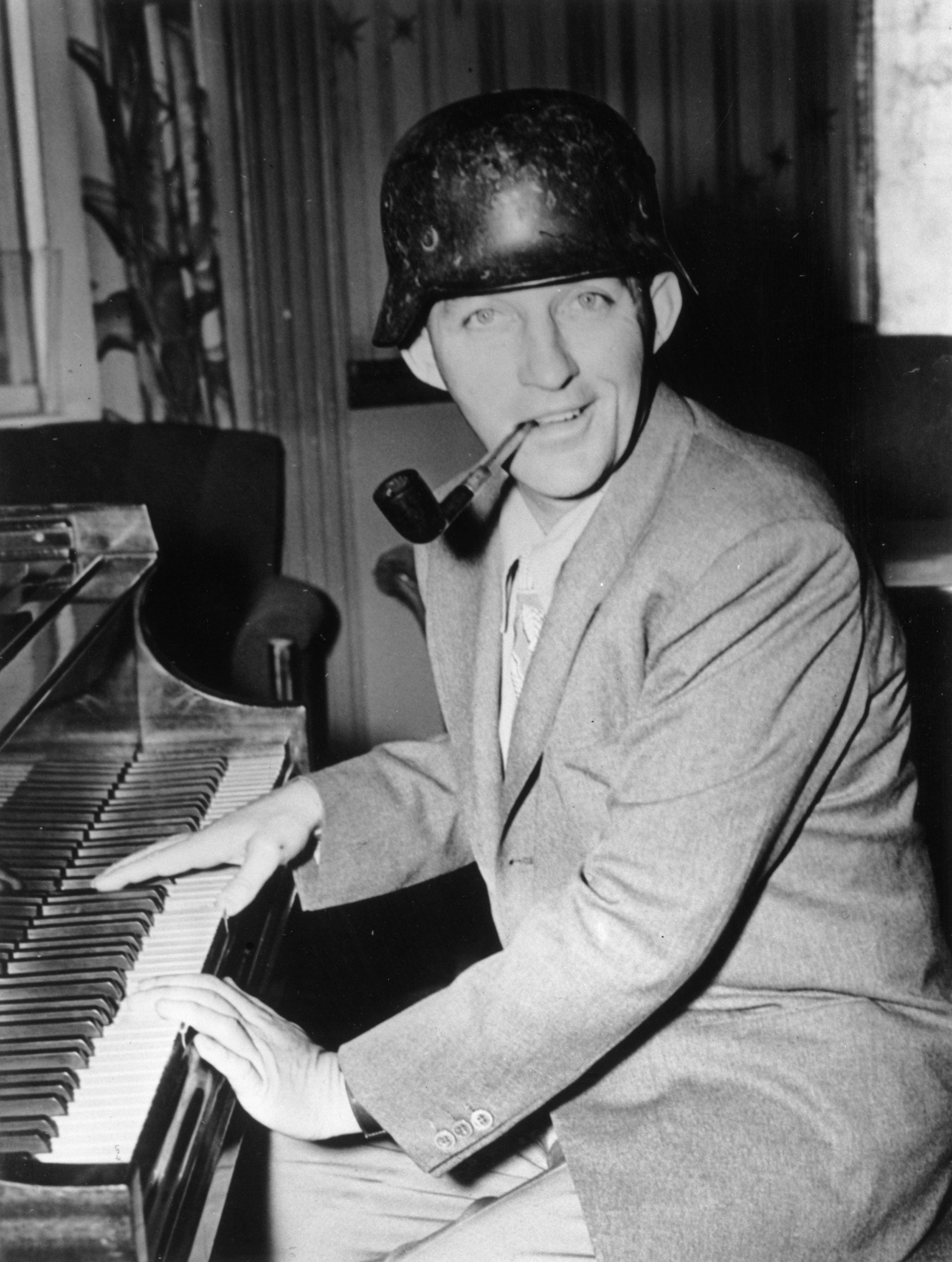 Singer Bing Crosby performed 'White Christmas' for troops during World War II upon their requests