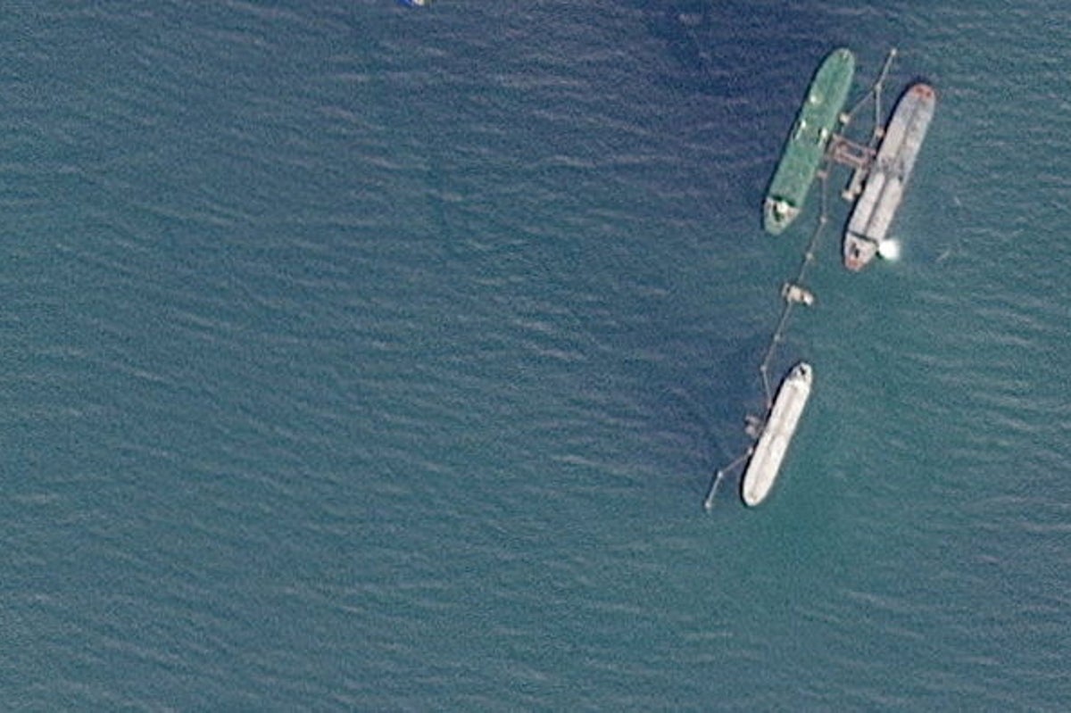 Venezuelan navy escorts oil tankers in direct challenge to Trump blockade