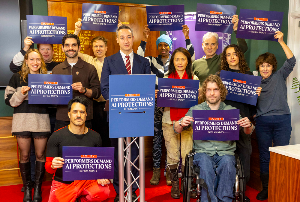 <p>Equity general secretary Paul W Fleming announced the results of the vote</p>