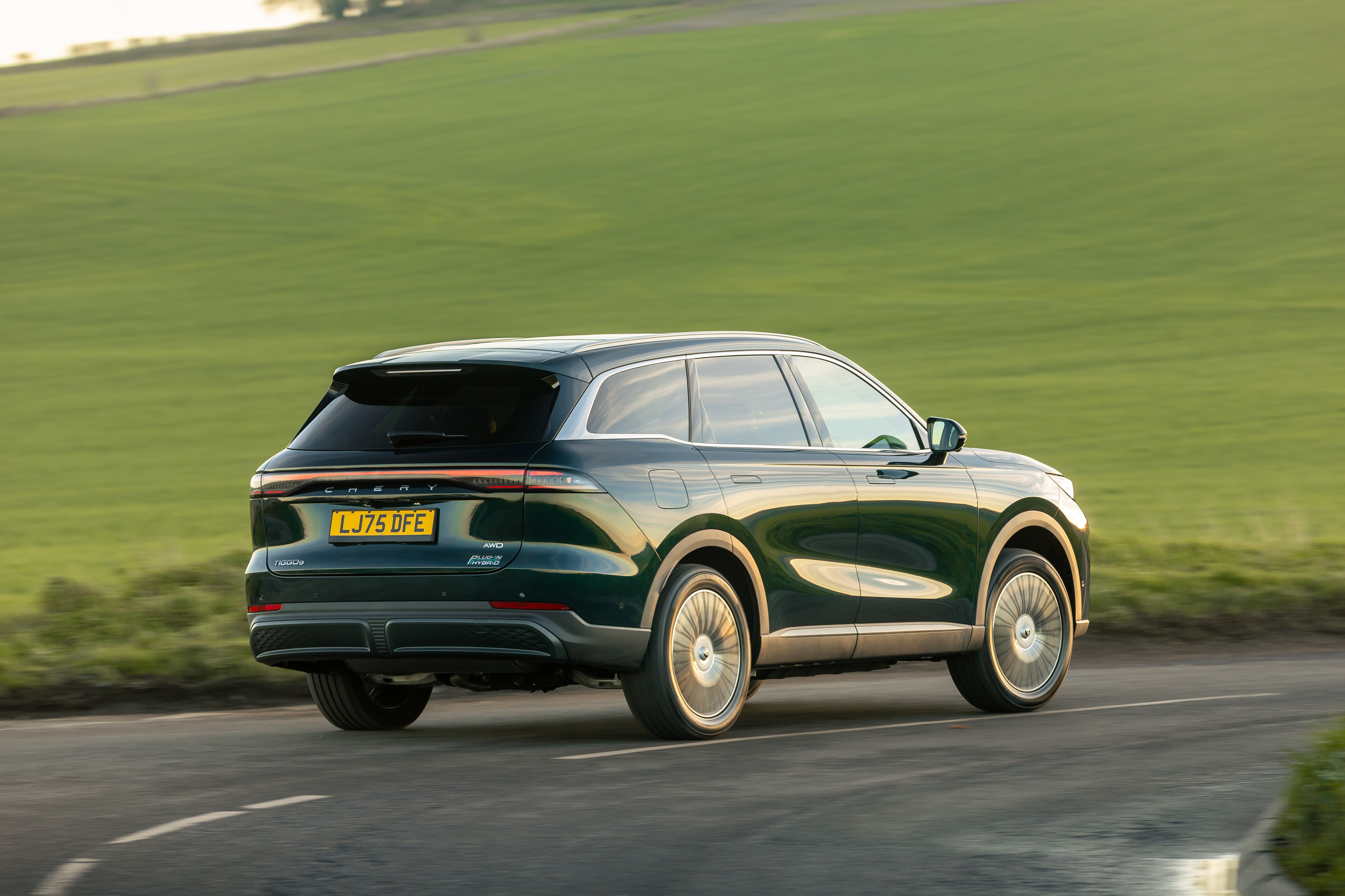 The Chery Tiggo 9 is a sizeable car, but that fits in with its luxury outlook