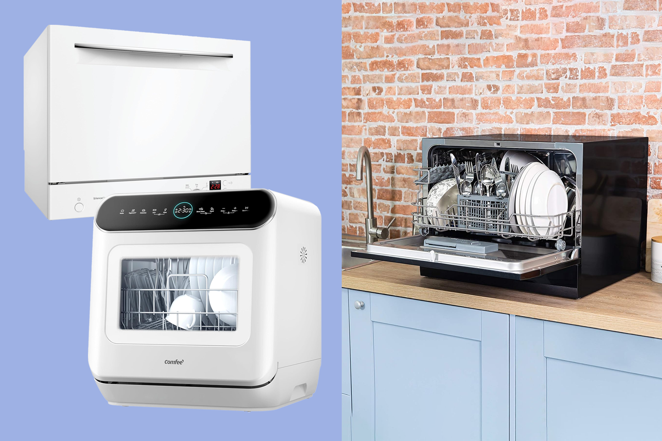 <p>Most portable dishwashers just need a tap and a sink to operate</p>