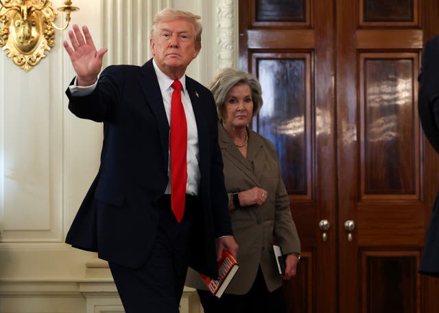 <p>President Donald Trump said that Susie Wiles, his chief of staff, insisted he deliver last night's primetime address. </p>