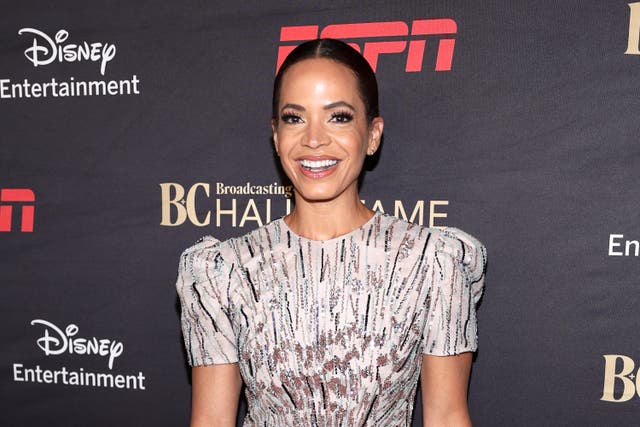 <p>Elle Duncan, seen at the Broadcasting + Cable Hall Of Fame Awards 33rd Anniversary Gala on September 30, 2025, has announced she is leaving ESPN</p>