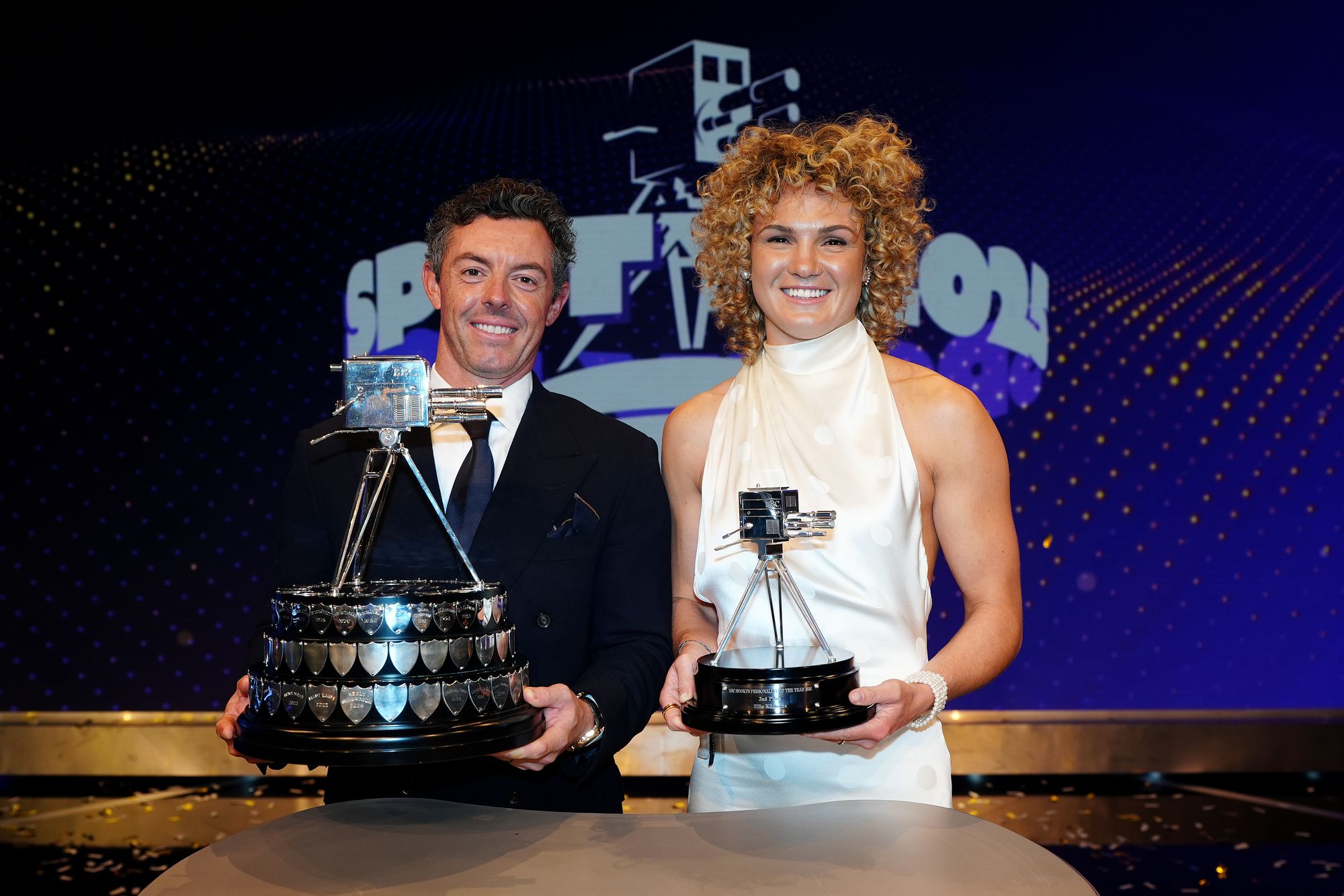 Ellie Kildunne was runner-up after playing a starring role in England’s victory at the Rugby World Cup