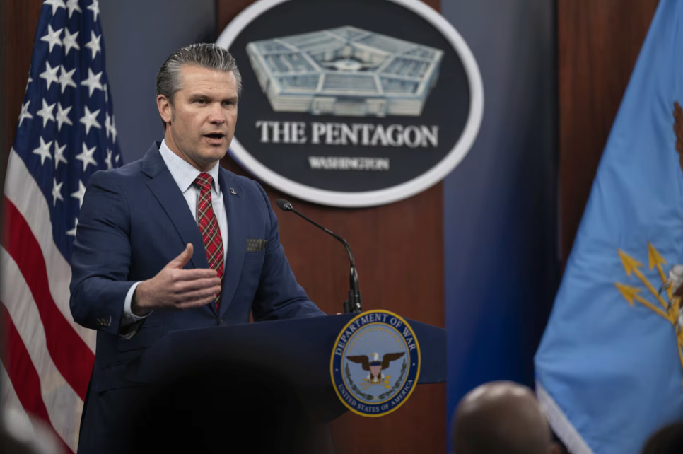 Speaking with military recruiters on Thursday, Pete Hegseth said many young Americans are too “dumb,” “fat,” and saddled with criminal records to join the military