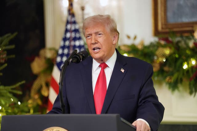 <p>Trump signed an executive order that will see federal agencies close and employees excused from work on Christmas Eve and December 26</p>