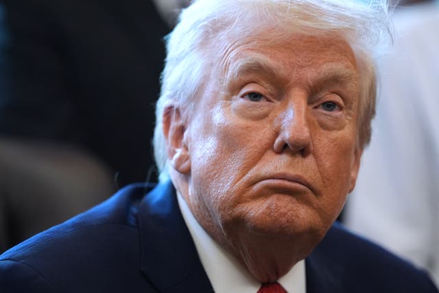 <p>Donald Trump has refused to rule out war with Venezuela</p>