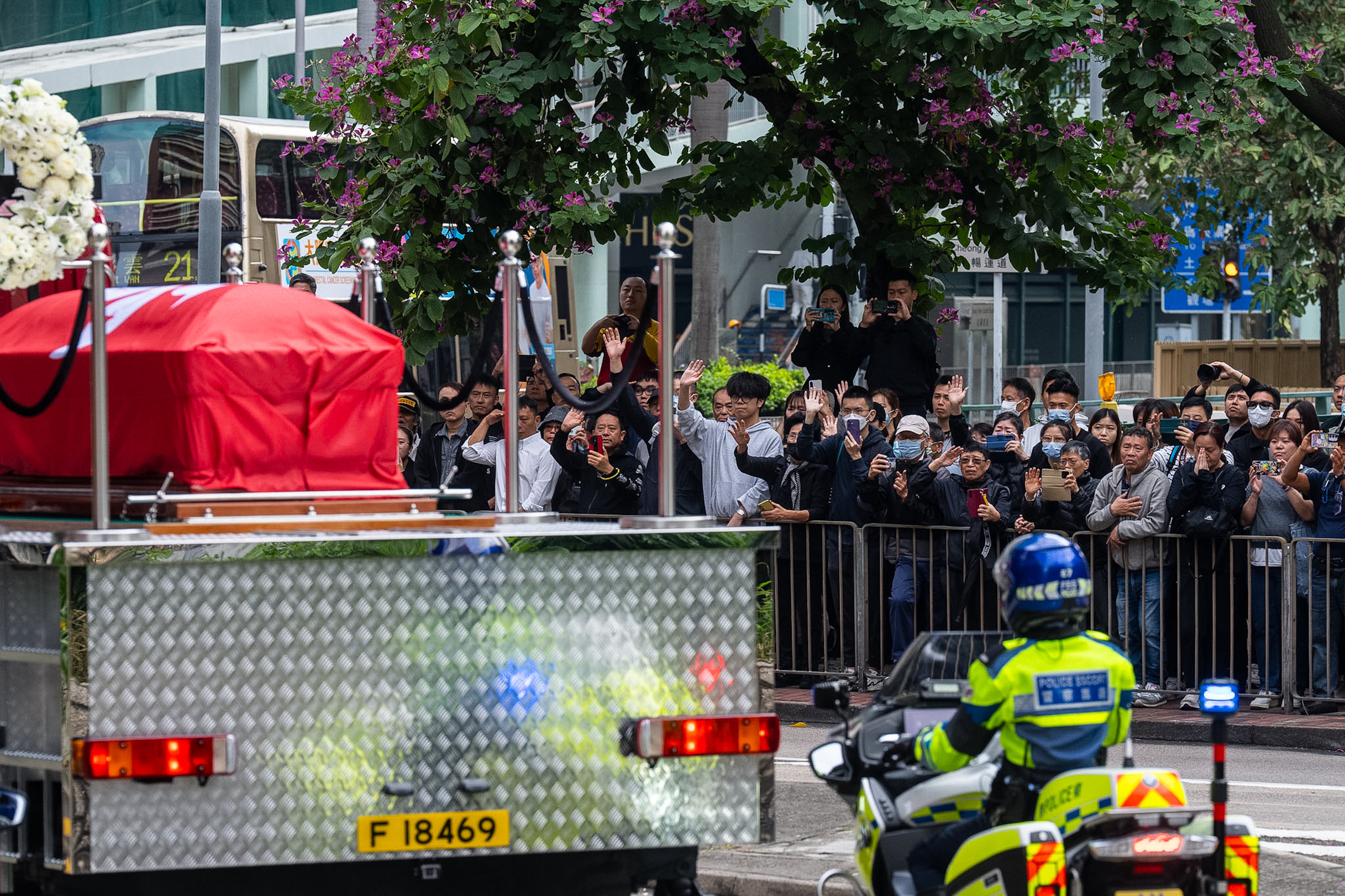 Hong Kong Firefighter Funeral